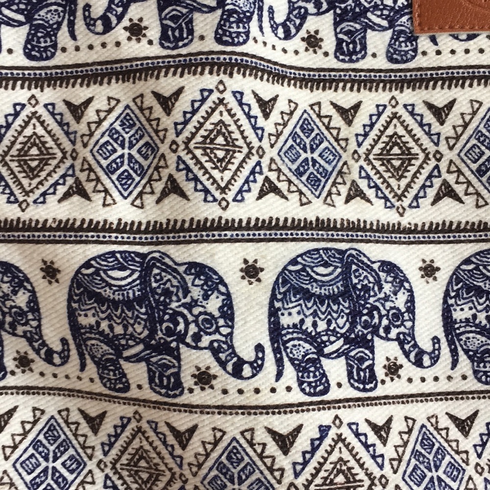 Lightweight Drawstring Canvas Bag Backpack - image 4